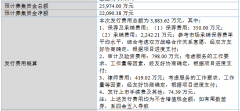 公司最终募集资金净额比原打算少